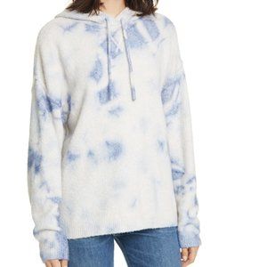 LINE Philippa Tie Dye Hoodie Sweater in Icicle